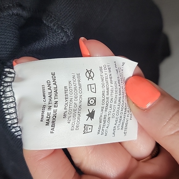 Nike One French Terry Large Logo Hoodie Size 2X - Picture 5 of 6